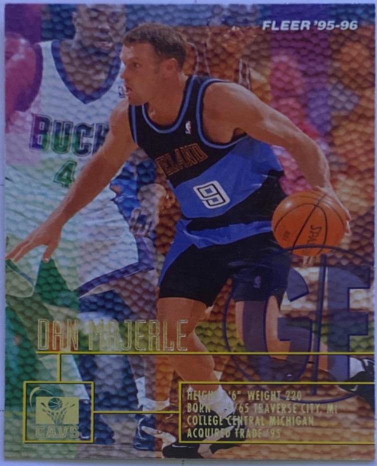 Dan Majerle #214 Basketball Cards 1995 Fleer
