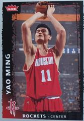 Yao Ming #131 Basketball Cards 2008 Fleer Prices