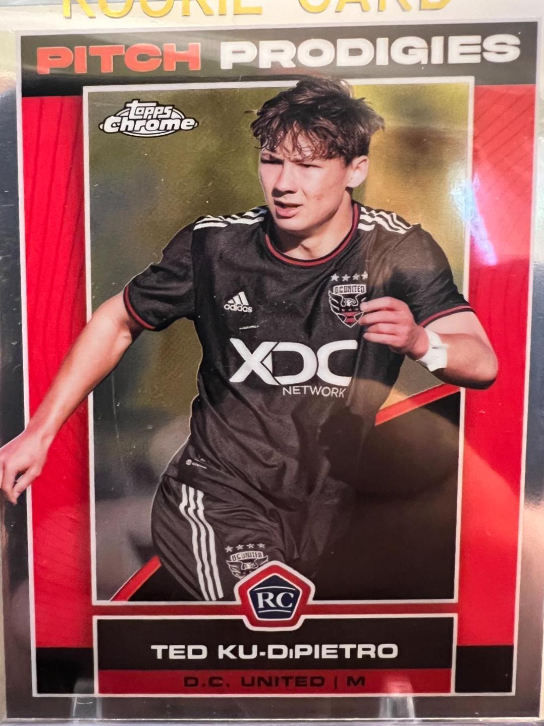 Ted Ku DiPietro #192 Soccer Cards 2023 Topps Chrome MLS