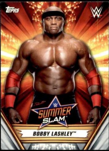Bobby Lashley #3 Wrestling Cards 2019 Topps WWE SummerSlam
