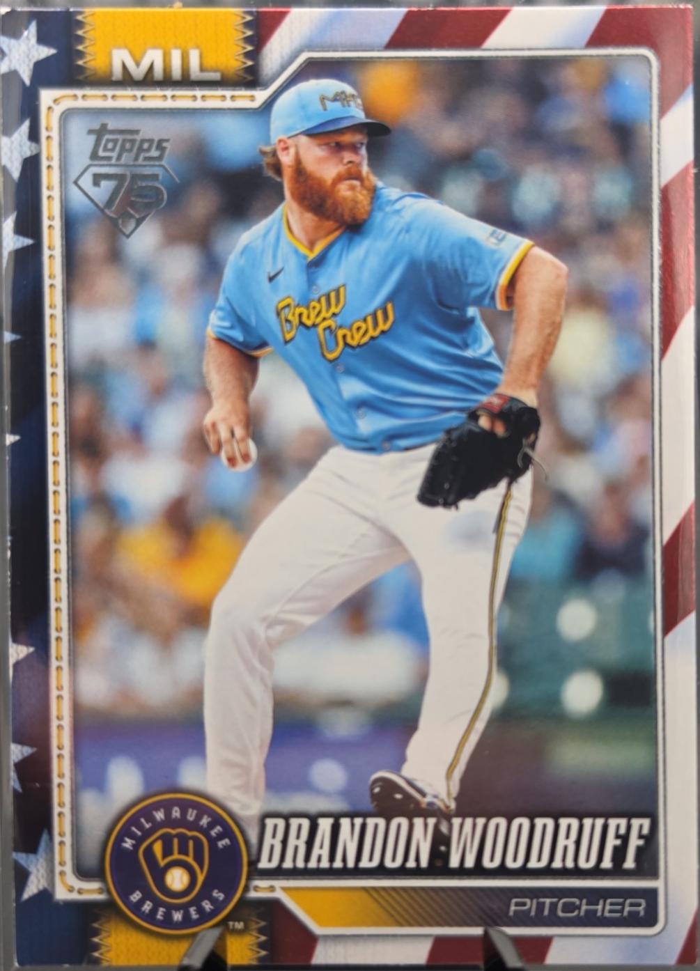 Brandon Woodruff [Independence Day] (2026 Topps Series 2)
