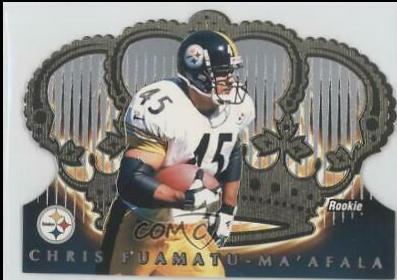 Chris Fuamatu Ma'afala #107 Football Cards 1998 Pacific Crown Royale