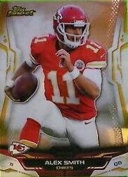 Alex Smith #3 Football Cards 2014 Topps Finest