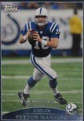 Peyton Manning #10 Football Cards 2009 Topps