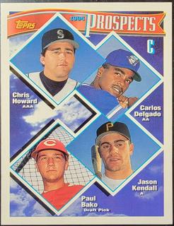 Chris Howard /rlos Delgado / Jason Kendall / Paul Bako