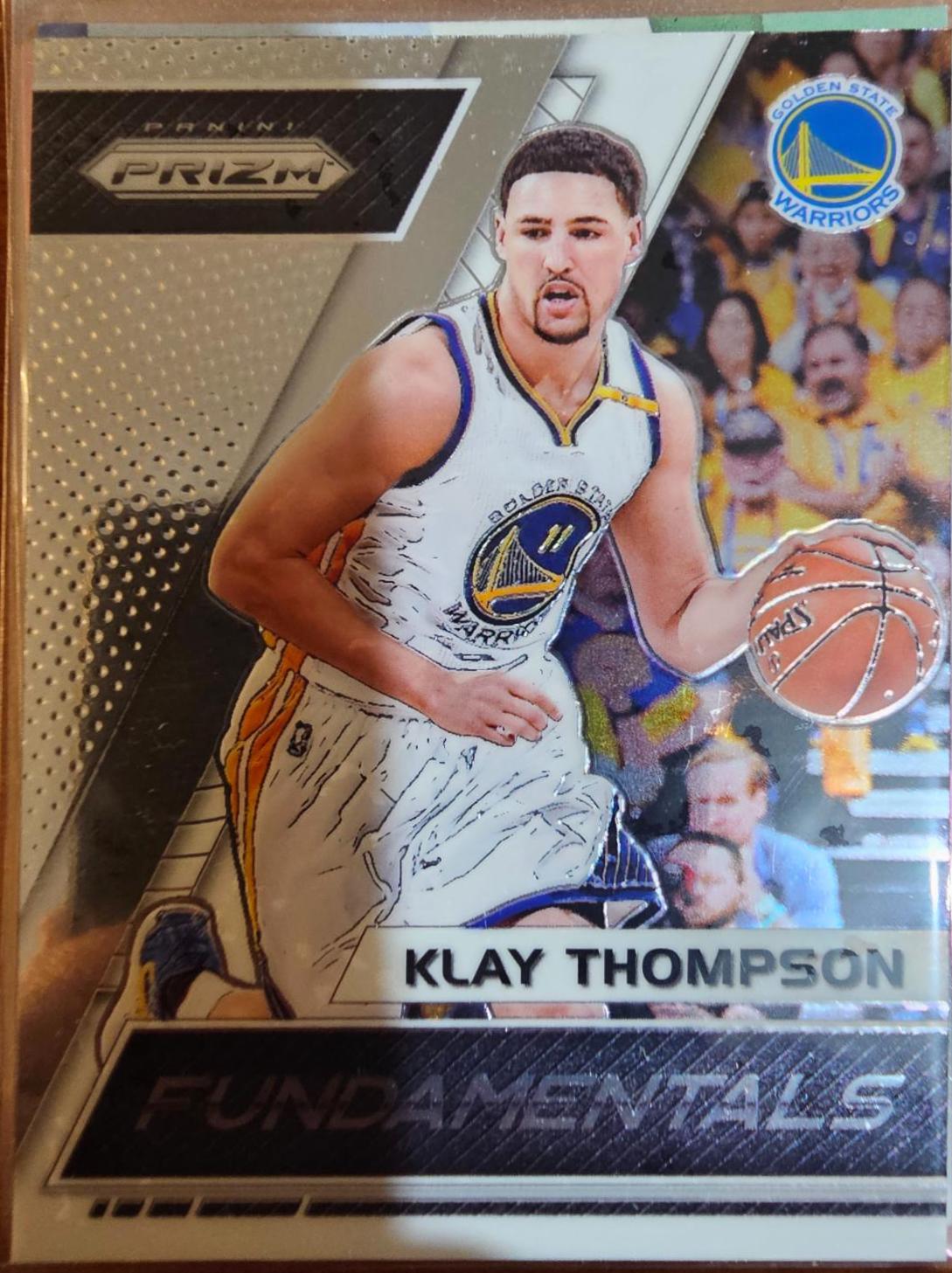 Klay Thompson #15 Basketball Cards 2017 Panini Prizm Fundamentals