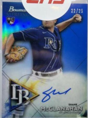 Shane McClanahan [Blue Refractor] #BSRA-SM