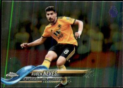Ruben Neves #39 2018 Topps Chrome Premier League