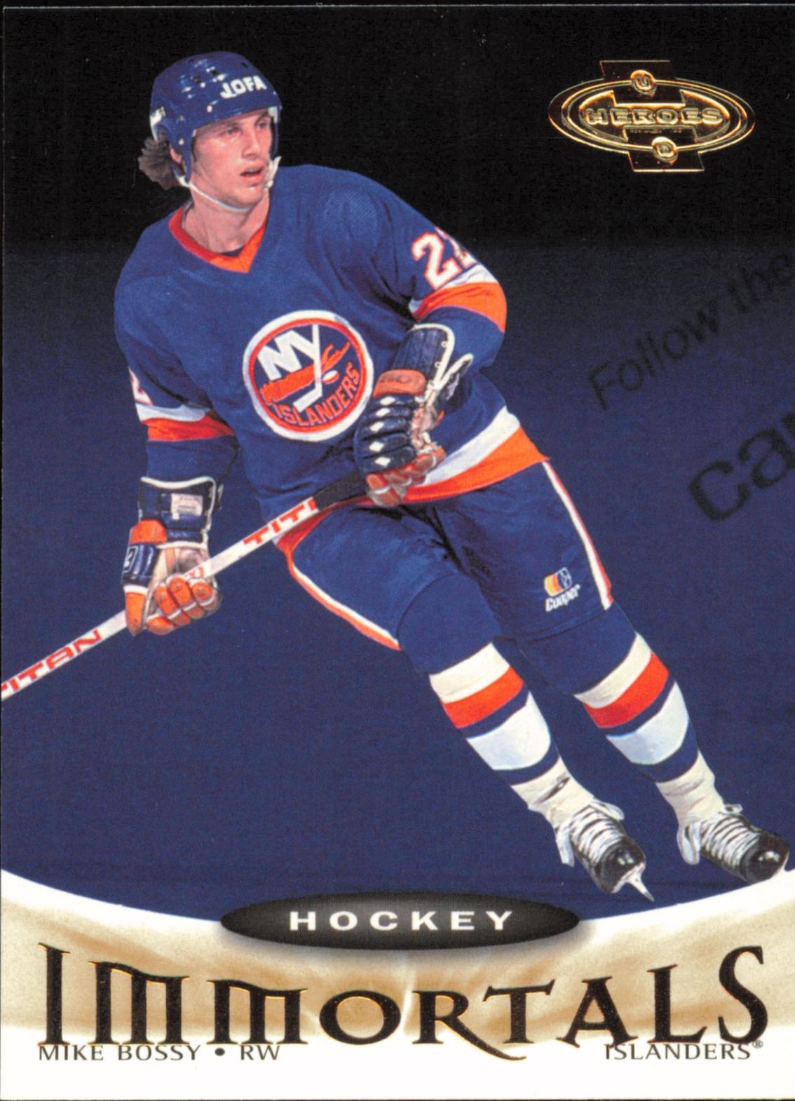 Mike Bossy #133 2000 Upper Deck Heroes Hockey