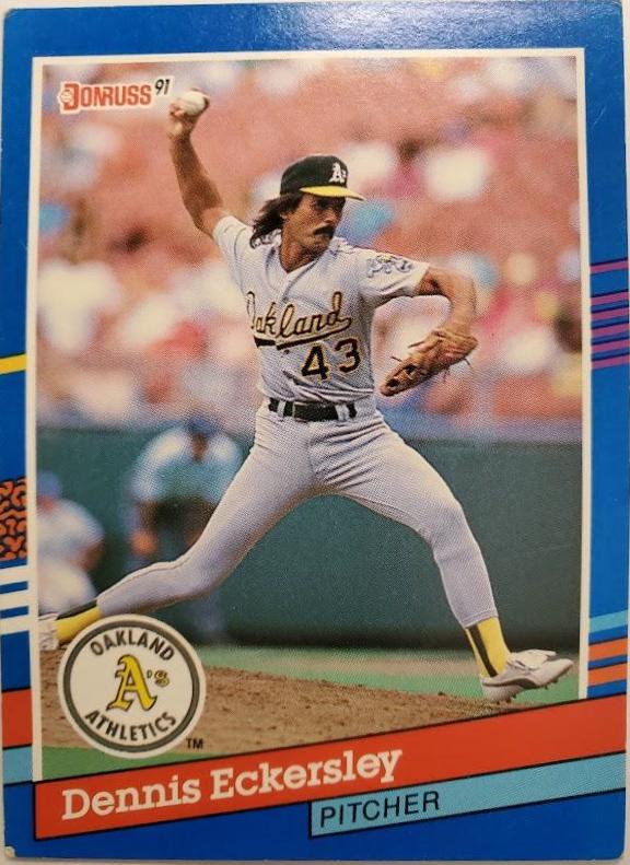 Dennis Eckersley #270 Baseball Cards 1991 Donruss