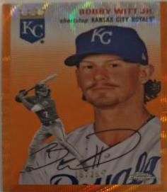 Bobby Witt Jr. [Orange Wave Refractor] #262