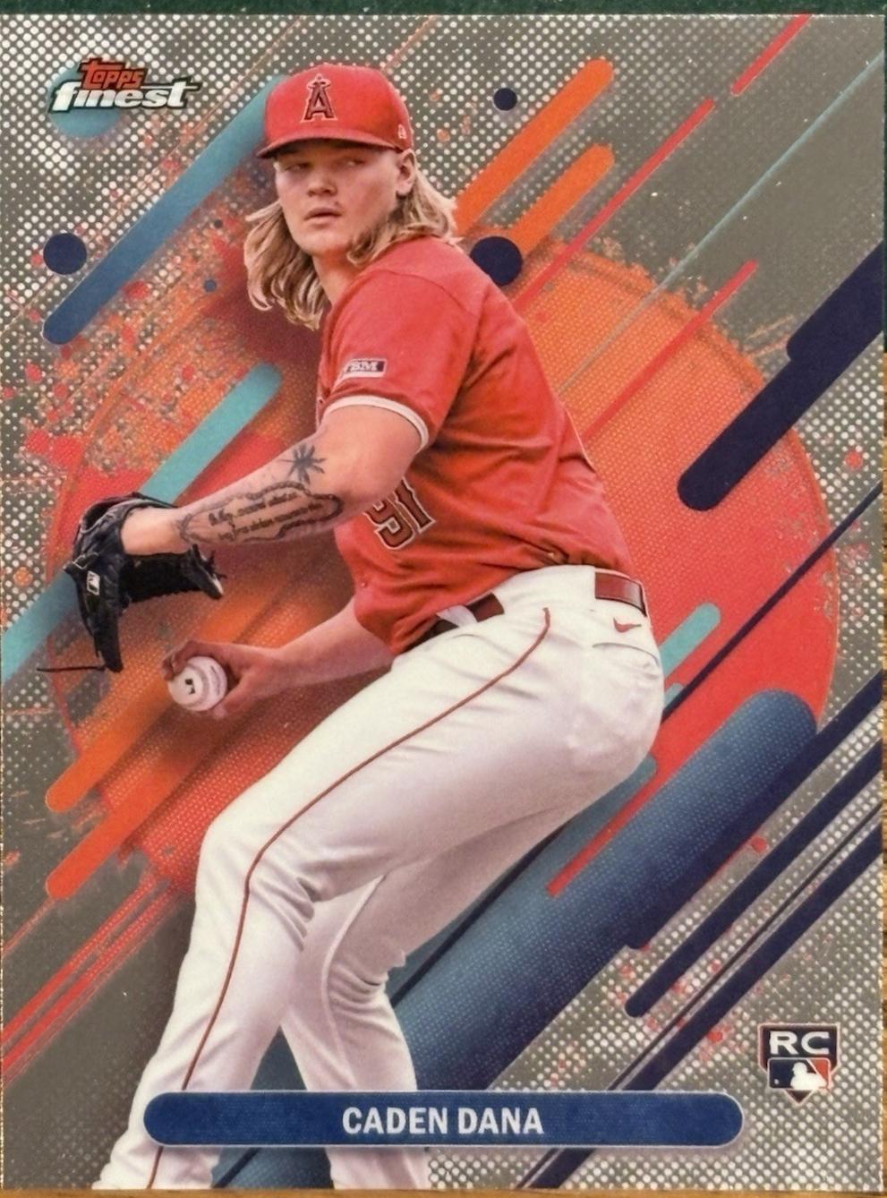 Caden Dana #202 2025 Topps Finest Baseball