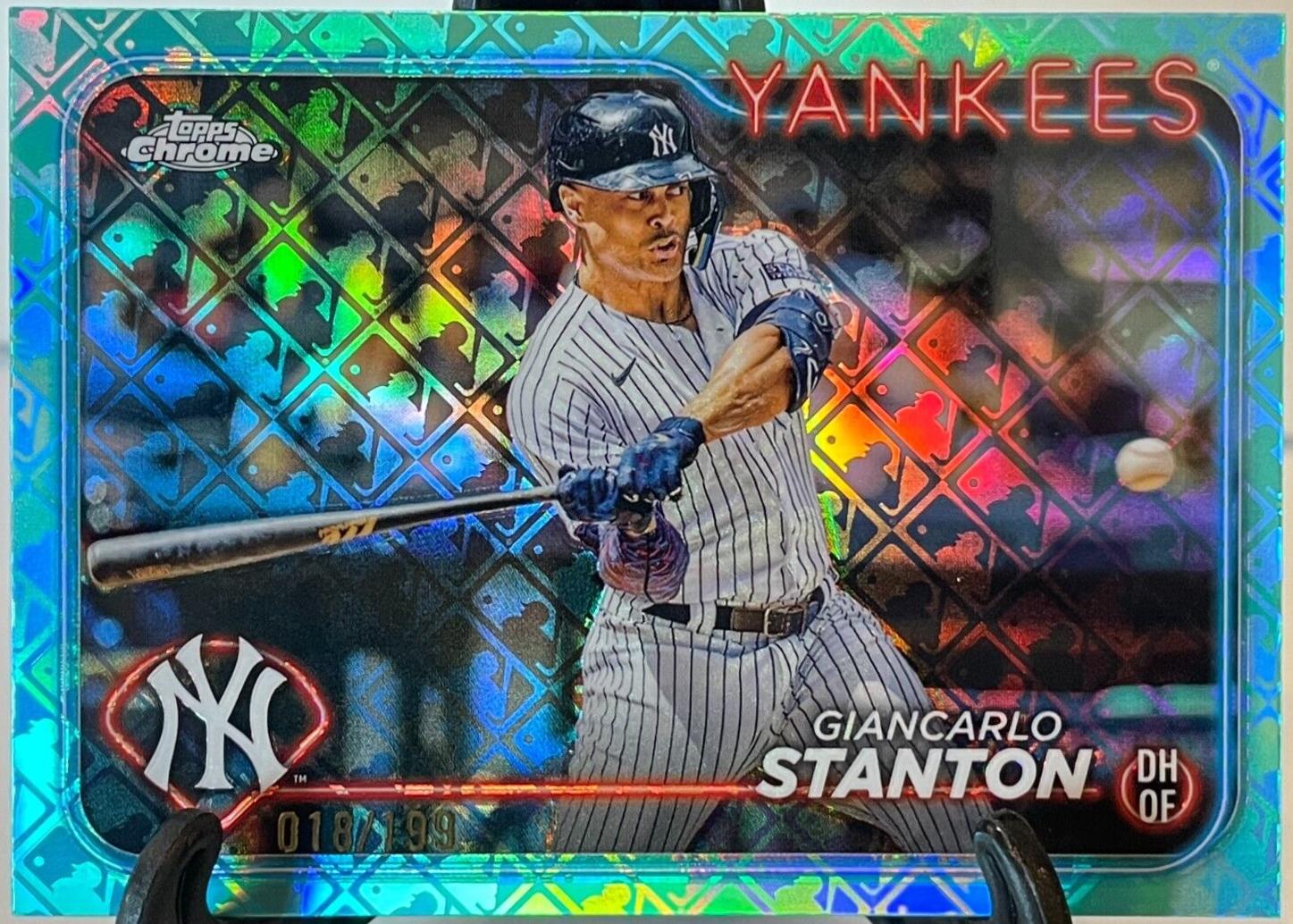 Giancarlo Stanton [Logofractor Aqua] #275