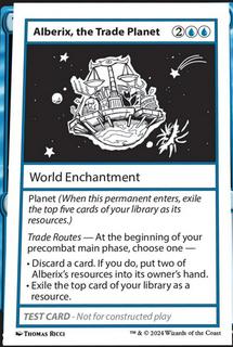 Alberix, the Trade Planet