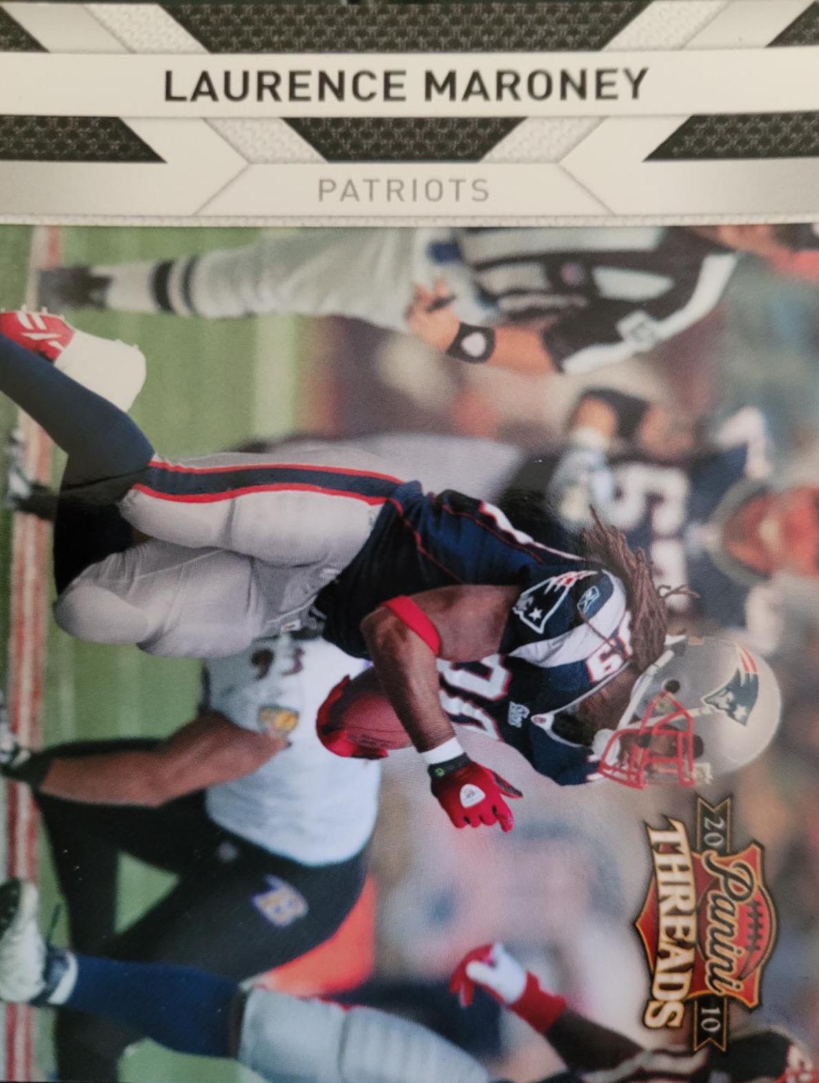 Laurence Maroney #85 Football Cards 2010 Panini Threads