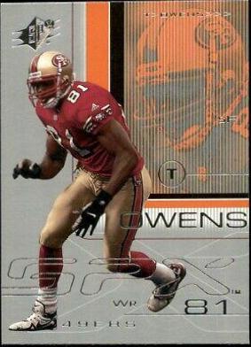 Terrell Owens #79 1999 SPx Football