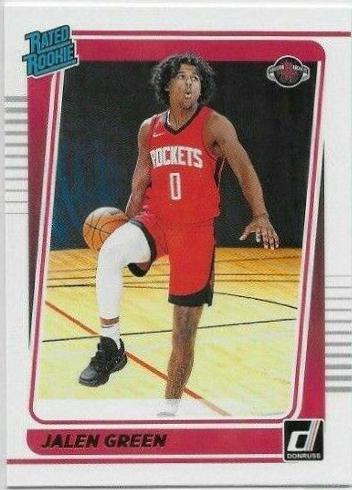 Jalen Green #209 Basketball Cards 2021 Panini Donruss