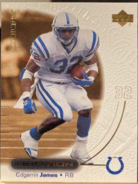 Edgerrin James #24 Football Cards 2000 Upper Deck Ovation