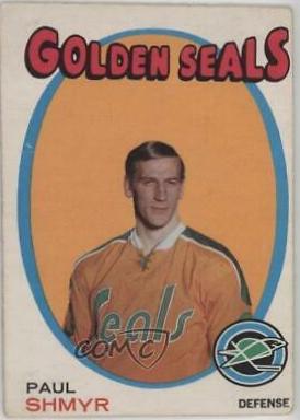 Paul Shmyr #6 Hockey Cards 1971 O-Pee-Chee