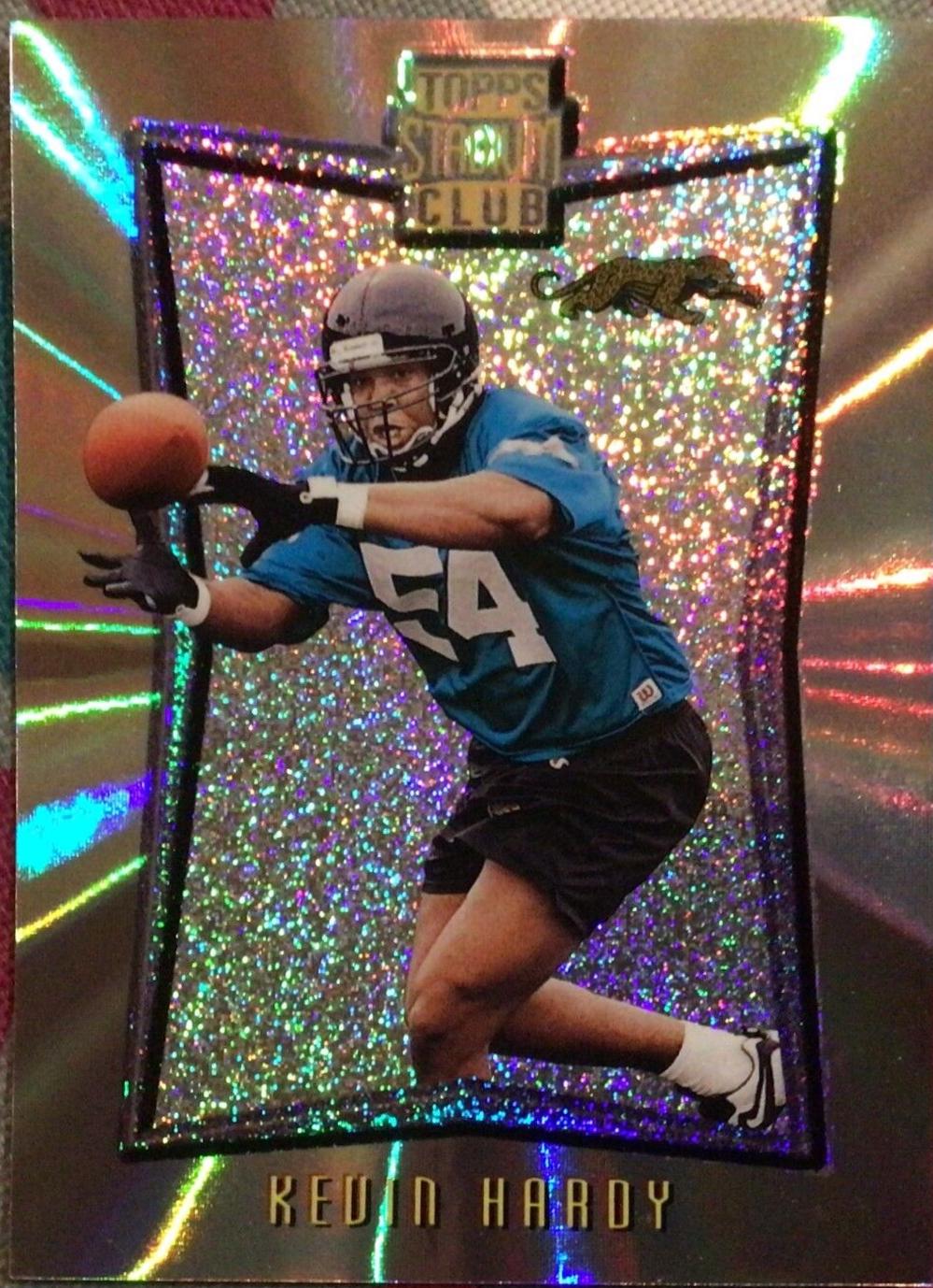 Kevin Hardy #NA10 Football Cards 1996 Stadium Club New Age