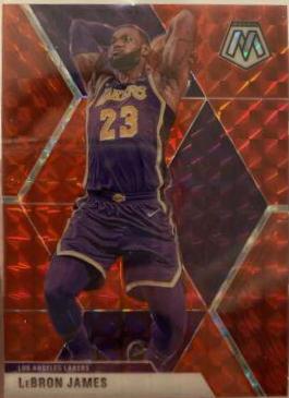 LeBron James [Red Mosaic] #8 Prices | 2019 Panini Mosaic