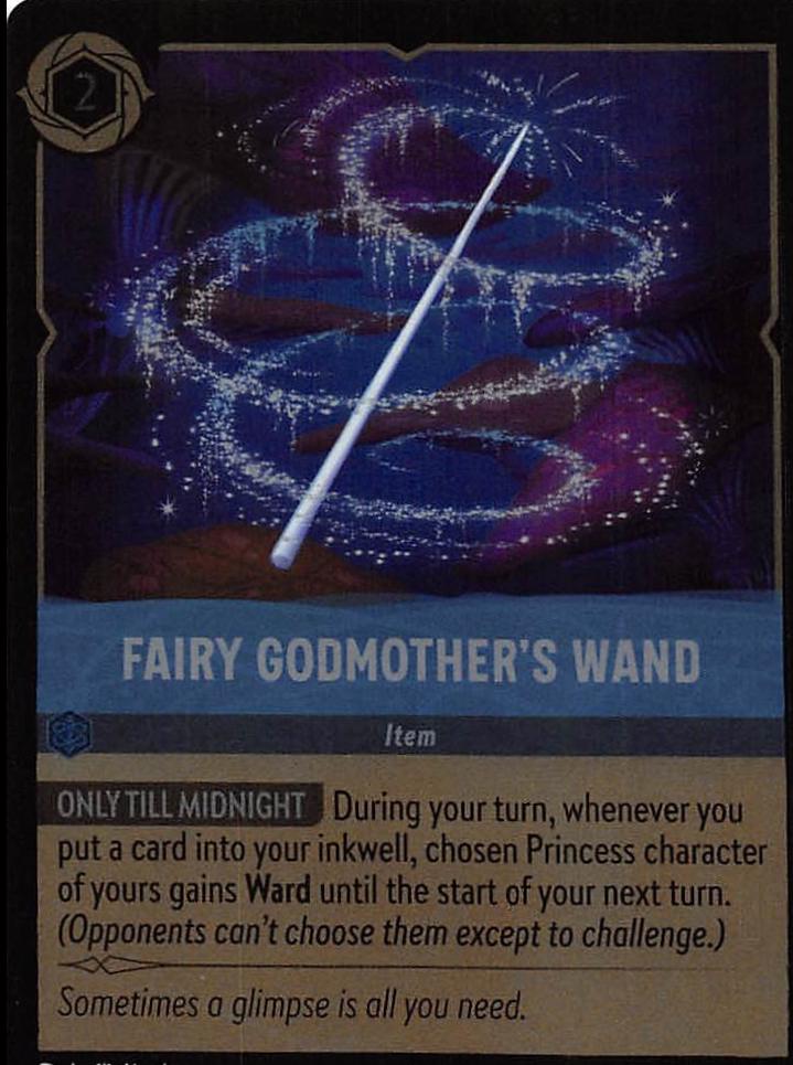fairy godmother lorcana card 40/204}Fairy Godmother  PokeNinJapan