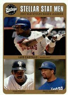 Luis Castillo / Juan Pierre / Dave Roberts