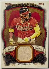 Ronald Acuna Jr. [Relic A] #AGR-RA Prices | 2024 Topps Allen