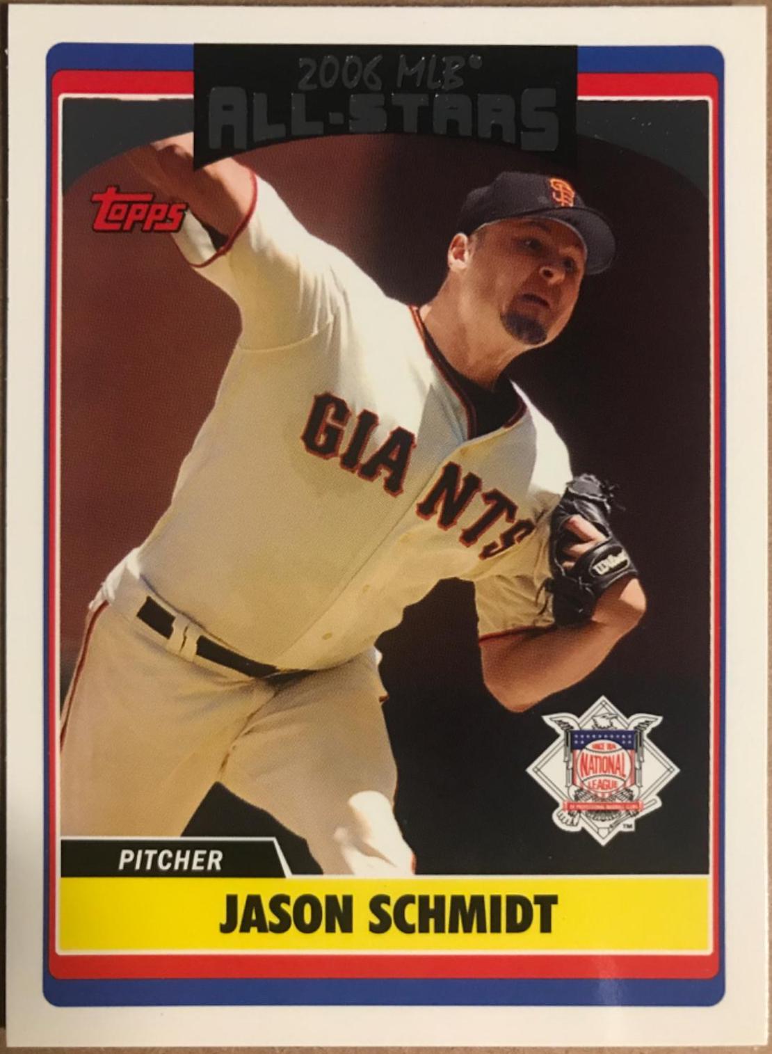 Jason Schmidt #UH243 2006 Topps Updates & Highlights Baseball