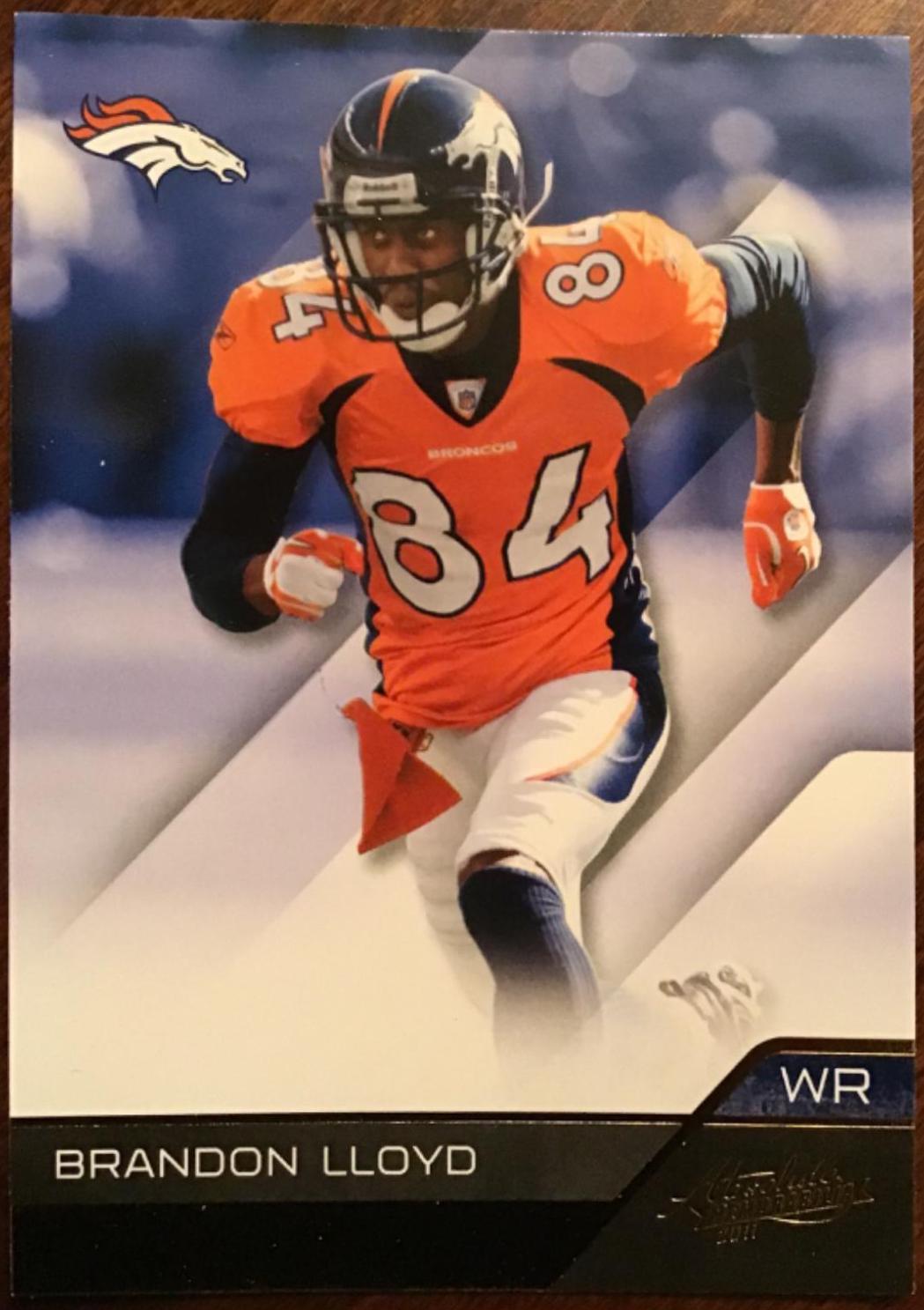 Brandon Lloyd #32 Football Cards 2011 Panini Absolute Memorabilia