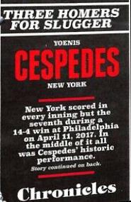 Yoenis Cespedes
