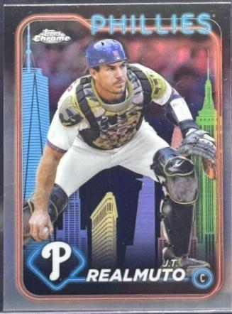 J.T. Realmuto #261 2024 Topps Chrome Baseball