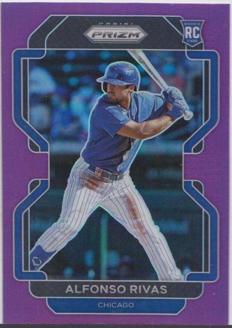 Alfonso Rivas [Purple Prizm] #210 Prices | 2022 Panini Prizm | Baseball ...