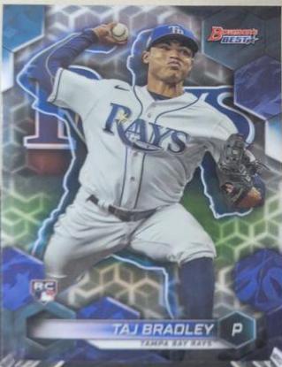 Taj Bradley #1 Baseball Cards 2023 Bowman's Best