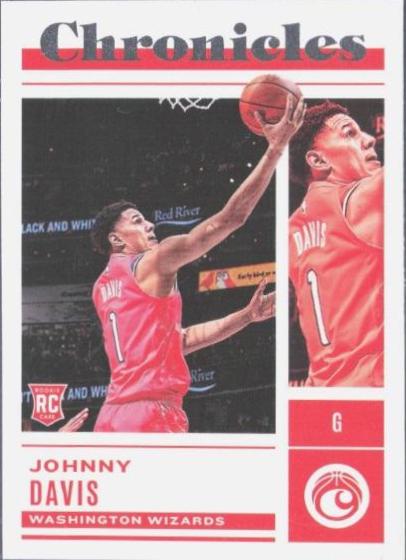 Johnny Davis #42 Basketball Cards 2022 Panini Chronicles