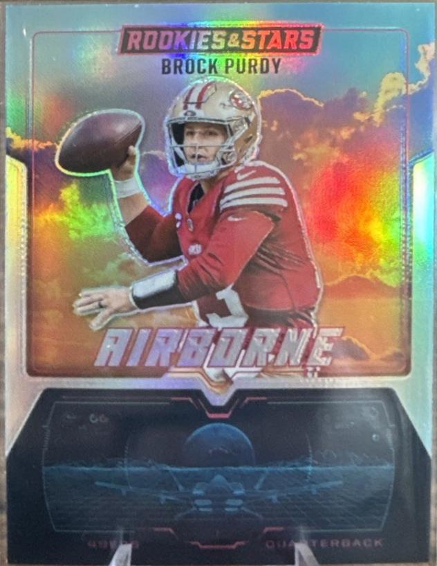 Brock Purdy #21 Prices | 2025 Panini Rookies & Stars Airborne | Football  Cards