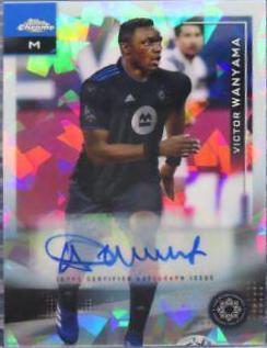 Victor Wanyama #120 2021 Topps Chrome MLS Sapphire
