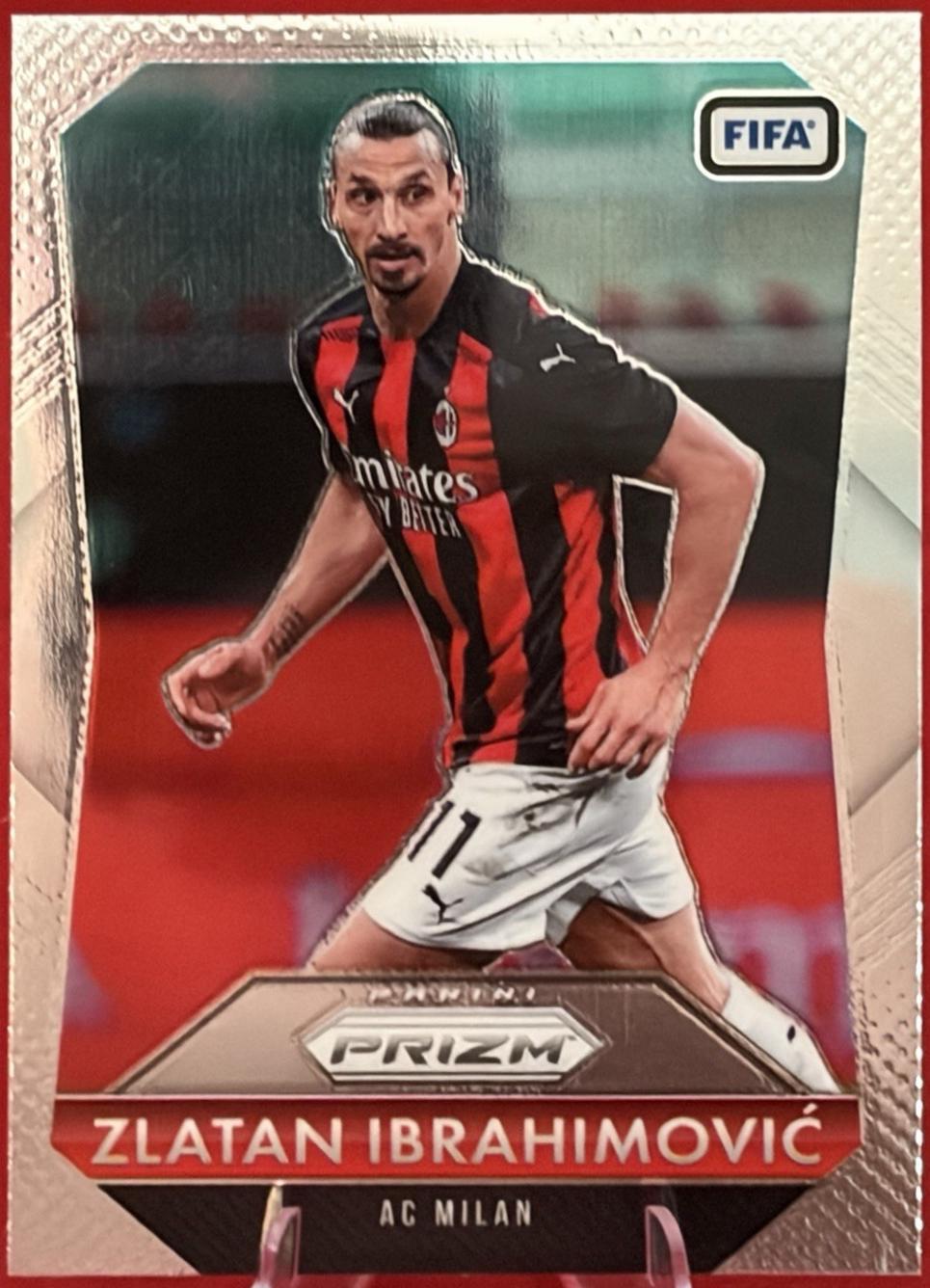 Zlatan Ibrahimovic #25 2025 Panini Prizm FIFA Flashback