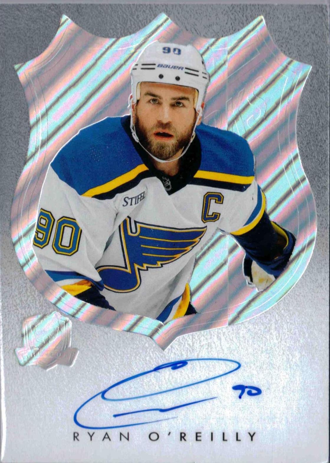 Ryan O'Reilly #LM-RO Hockey Cards 2022 Upper Deck The Cup LogoMarks