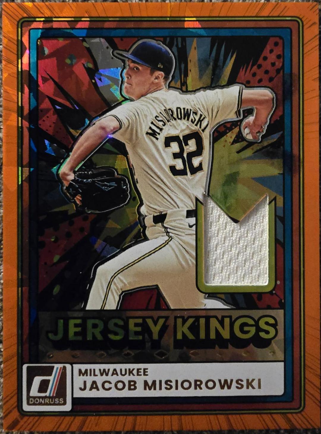 Jacob Misiorowski [Orange Ice] #JK-JM Prices | 2026 Panini Donruss