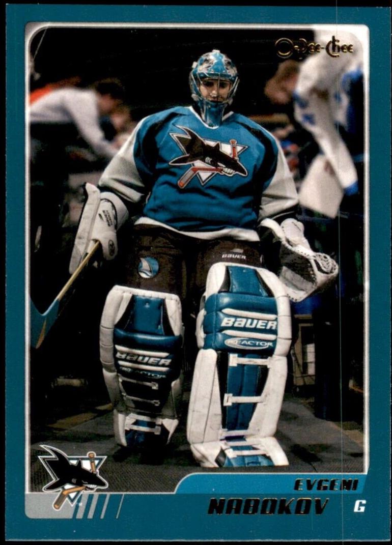 Evgeni Nabokov #168 2003-04 O-Pee-Chee Hockey