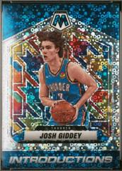 Josh Giddey [Fast Break Silver] #7 Prices | 2021 Panini Mosaic