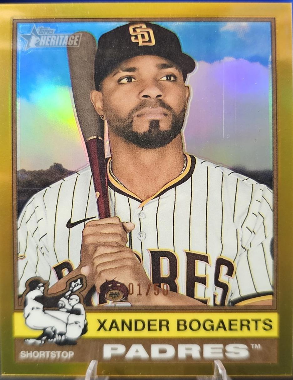 Xander Bogaerts [Gold Refractor Chrome SP] #718