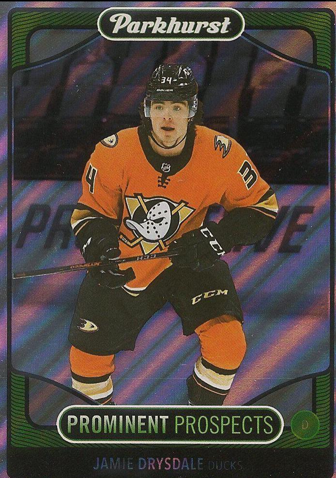 Jamie Drysdale #PP15 Hockey Cards 2021 Parkhurst Prominent Prospects