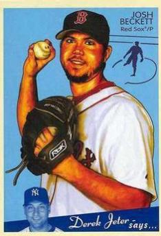 Josh Beckett #24 Baseball Cards 2008 Upper Deck Goudey