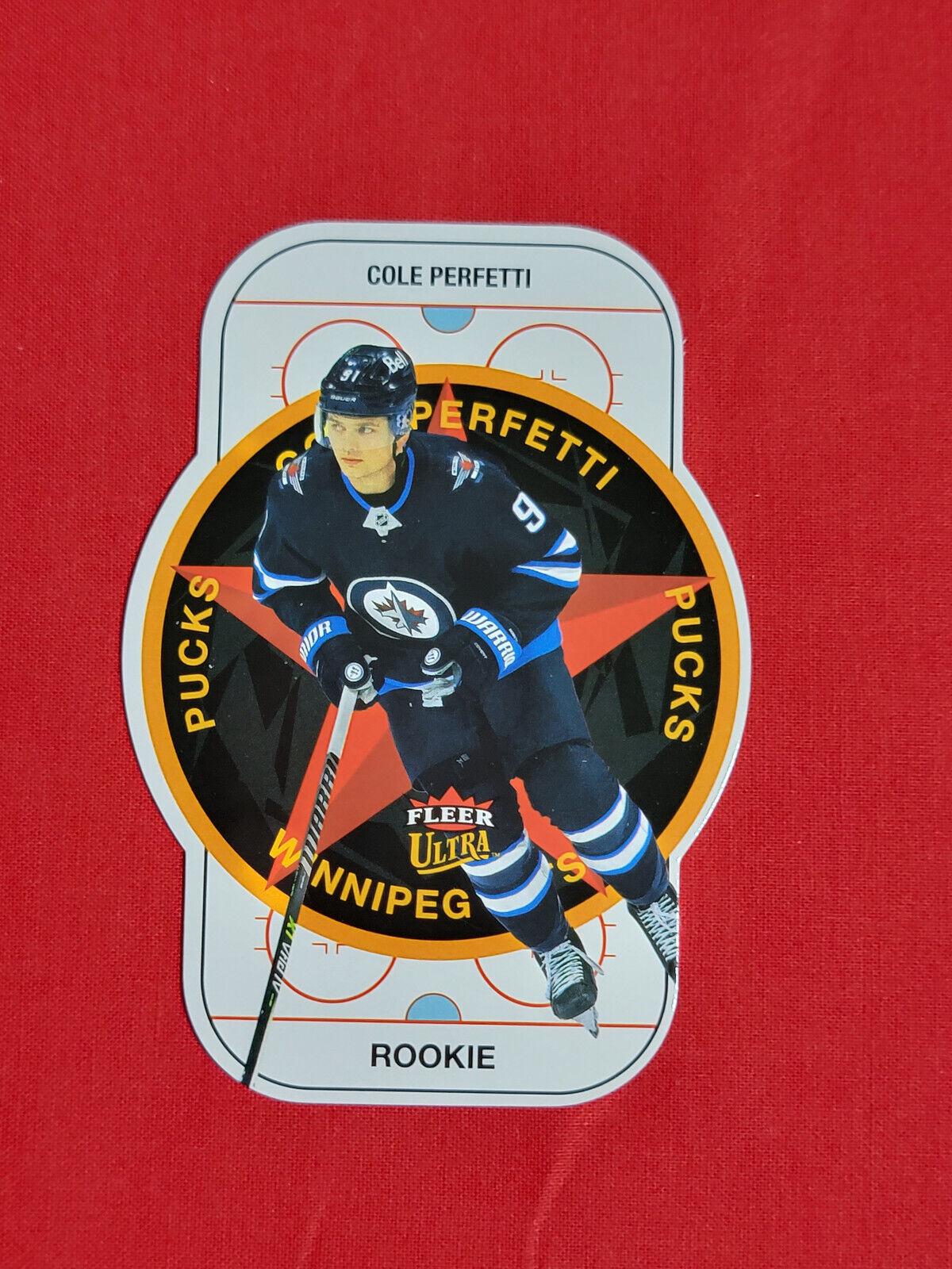 Cole Perfetti #100 2021 Ultra Pucks Hockey