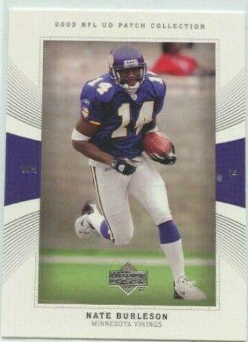 Nate Burleson #107 2003 Upper Deck Patch Collection Football
