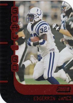 Edgerrin James #G4 Football Cards 2000 Stadium Club Goal to Go