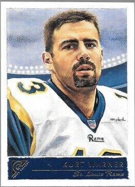Kurt Warner #96 Football Cards 2001 Topps Gallery