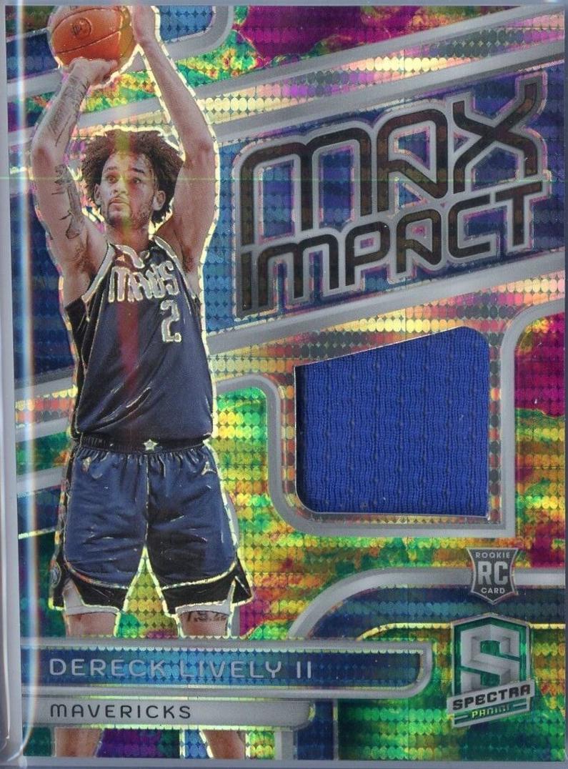 Dereck Lively II [Celestial] #16 Basketball Cards 2023 Panini Spectra Max Impact